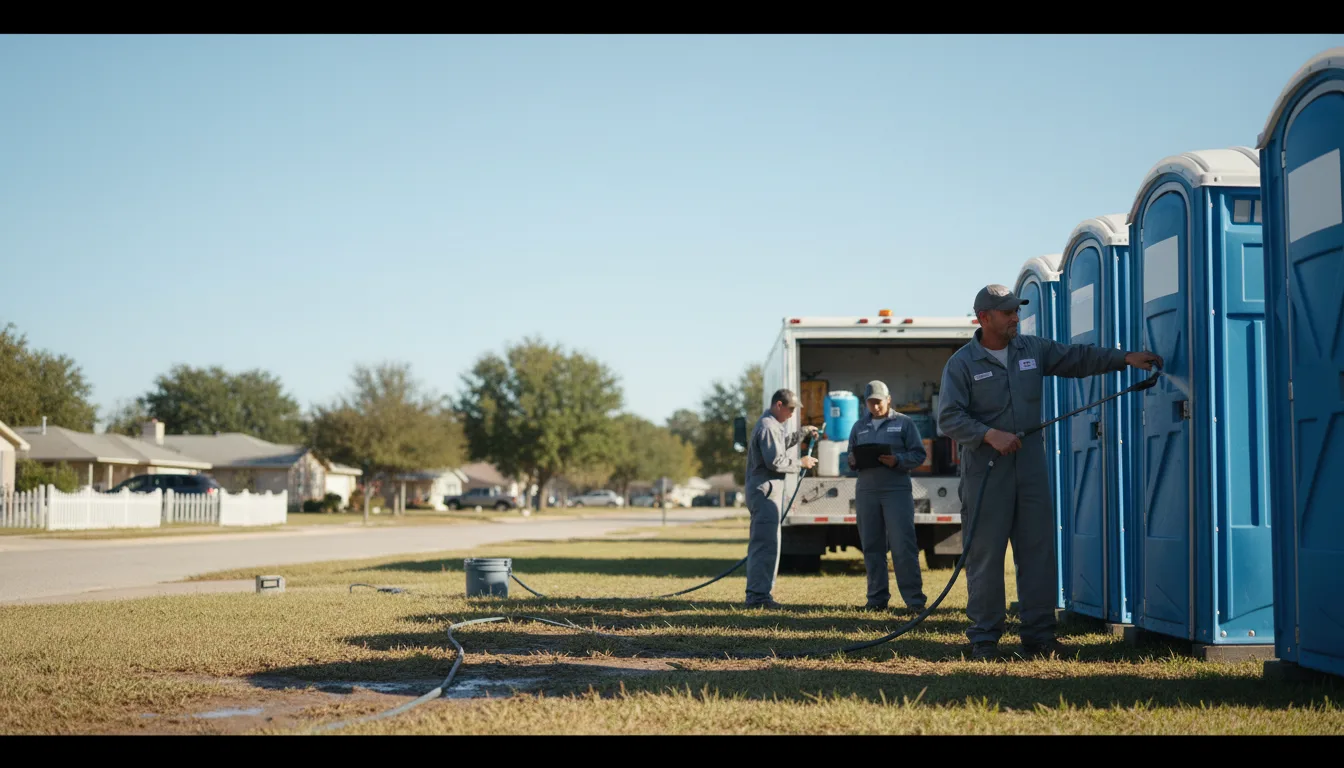 Long-Term Portable Toilet Rental in Sulphur, OK near me